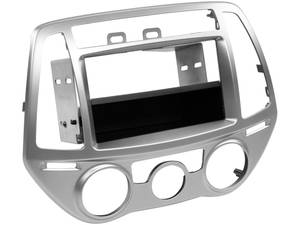 Autohifi-City Hyundai i20 (PB) 2012.07-2014.11 aut?r?di? be?p?t? keret 1 DIN fi?kkal 281143-24-1 Autospecifikus rádiókeret 1DIN