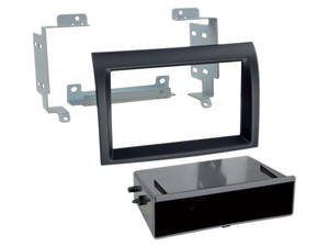  Citroen-Fiat-Peugeot 2 DIN rádióbeépítőkeret fiókkal 281094-29-1 Autospecifikus rádiókeret 1DIN