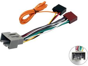  Ford Fiesta 2008-2010, Land Rover-ISO adapter kábel 1122-02 Autóspecifikus kiegésszítők