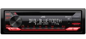 JVC KD-DB622BT DAB tuneres autórádió 