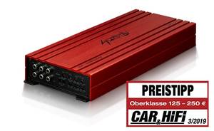 Spectron SP-N5500 Class-D Erősítő 4x75 + 1x200 W 5 csatornás autóhifi erősítő