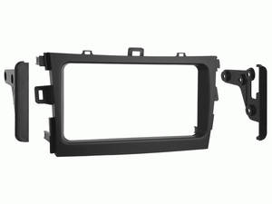  Toyota Corolla 2009-2013 dupla DIN aut?r?di? be?p?t? keret fekete CT23TY09 Dupla DIN rádió beszerel? keretek