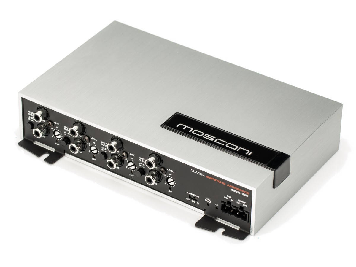 Gladen DSP 8to12 Aerospace k?l?n?ll? DSP hangprocesszor digit?lis be- ?s kimenettel Mosconi Gladen autóhifi er?sít?k 0