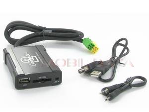  Peugeot - Citroen - Toyota MP3/USB/SD/AUX illesztő Mini ISO csatlakozóval szerelt rádiókhoz 44UTYS003 USB illeszt? gyári rádióhoz