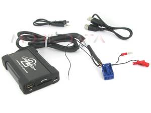  Skoda MP3/USB/SD/AUX illesztő Quadlock csatlakozóval szerelt rádiókhoz 44USKS003 USB illeszt? gyári rádióhoz