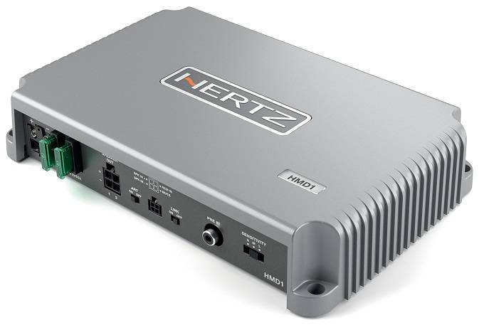 Hertz HMD 1 - Nagy teljesítményű mono hajós erősítő Mono autóerősítő 0