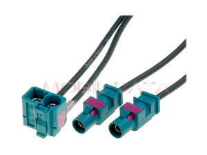  FAKRAx2 - Dupla Fakra antenna adapter k?bel 520177  Autó antennák és kiegésszítők
