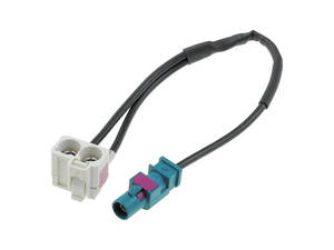  FAKRA - Dupla Fakra (feh?r) antenna adapter k?bel 520175  Autó antennák és kiegésszítők