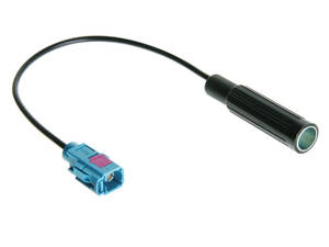  FAKRA h?vely - DIN h?vely OEM antenna adapter k?bel 520135  Autó antennák és kiegésszítők