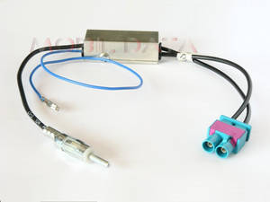  Dupla duo Fakra-DIN antenna adapter 520159-D  Autó antennák és kiegésszítők