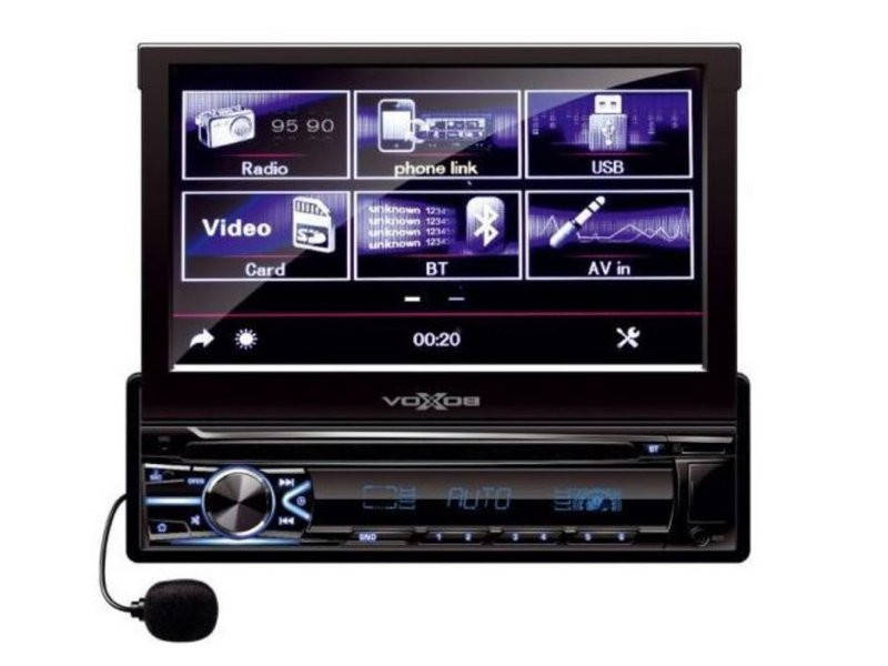 SAL VBX800i kiny?l?s 1 DIN aut?r?di? ?s multim?dia lej?tsz? Multimédia 0
