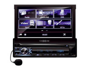  SAL VBX800i kiny?l?s 1 DIN aut?r?di? ?s multim?dia lej?tsz? Multimédia