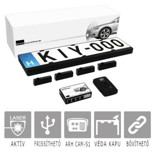 ABM univerzális 4,3 coll TFT-LCD monitor (visszapillantó tükörbe integrálva) Multimédia 0