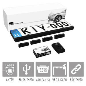 ABM univerzális 4,3 coll TFT-LCD monitor (visszapillantó tükörbe integrálva) Multimédia