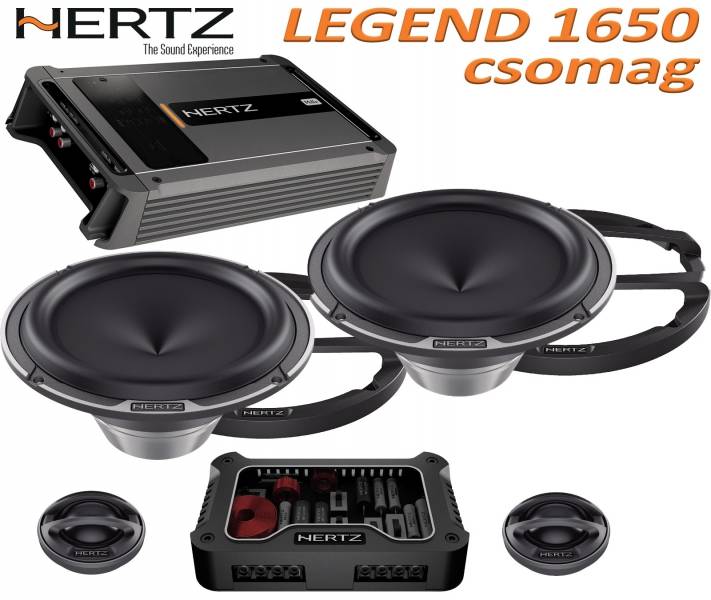 Hertz Legend 1650 akciós autóhifi csomag 0