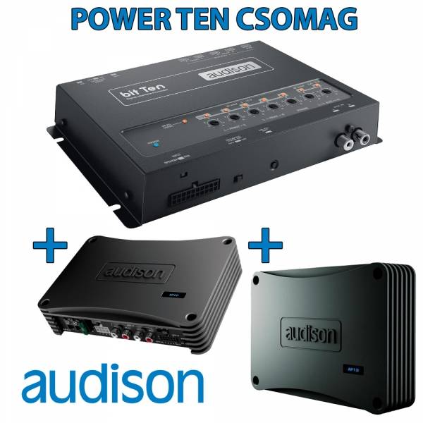 Audison Power Ten csomag  akciós autóhifi csomag 0