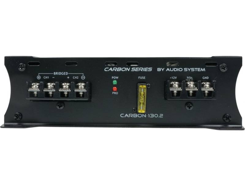 Audio System Carbon szériás 2 csatornás erősítő CARBON 130.2 2 csatornás autóhifi erősítő 0