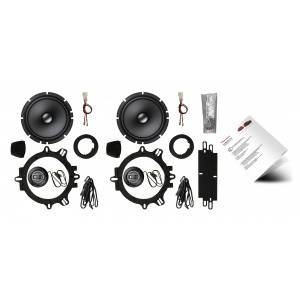Pioneer Custom Fit hangsugárzó csomag Renault Clio autóhoz - 2013-tól 2019-ig 16 cm-es elsőszett