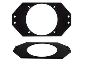 Connects2 Jeep Wrangler 1997-2006 hangszóró kiemelő keret 100mm hangszóróhoz CT25JP02 Hangszóró beépítő keret