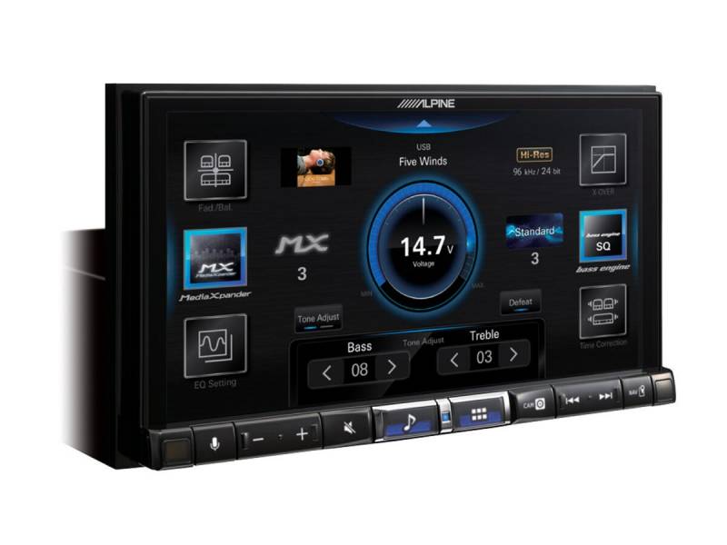 ALPINE ILX-705D 2din CD autórádió 0