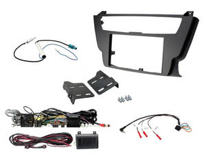 Autohifi-City BMW 2DIN beszerel?k?szlet aut?r?di? cser?hez fekete  621023-20-1 Autospecifikus rádiókeret 2DIN