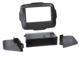 Autohifi-City Jeep Renegade (BU) 2014.10-t?l 1 ?s 2 DIN aut?r?di? be?p?t? keret 381145-10 Autospecifikus rádiókeret 1DIN