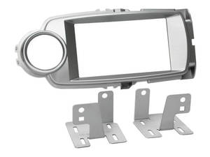  Toyota Yaris 2011-2014 dupla DIN aut?r?di? be?p?t? keret Ez?st CT23TY58 Autospecifikus rádiókeret 2DIN