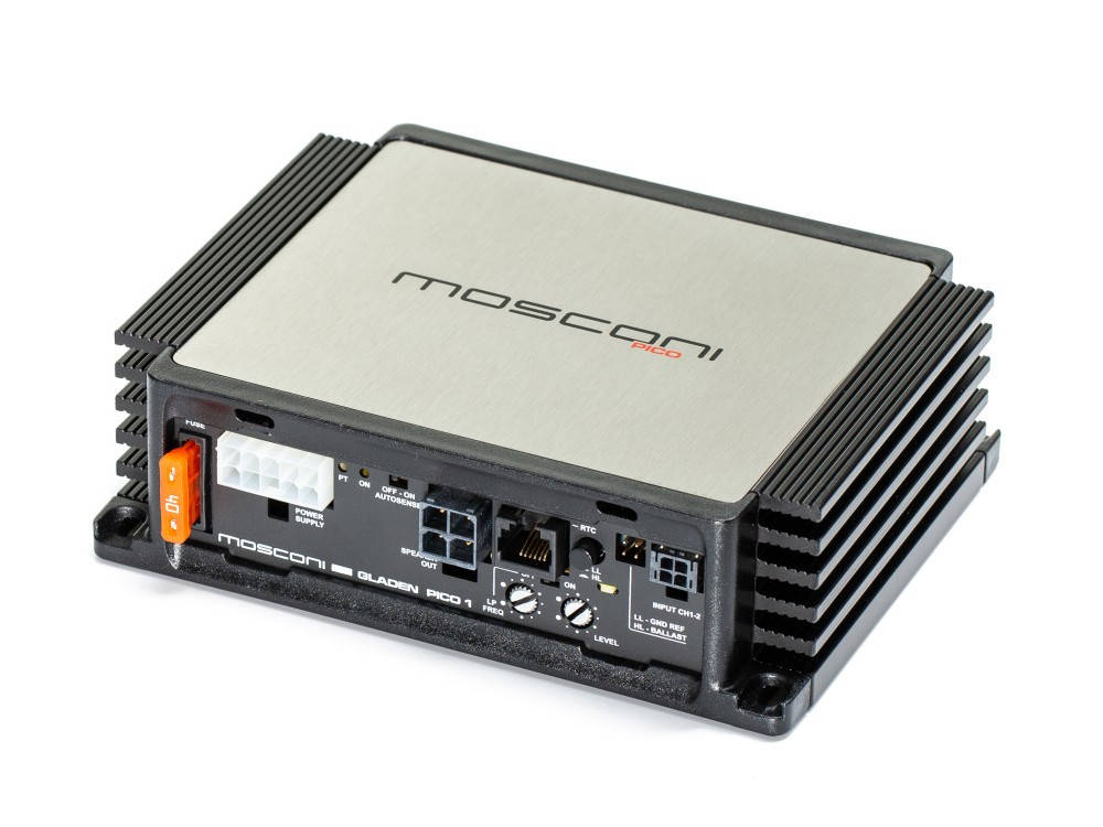 GLADEN PICO 1 D osztályú 1 csatornás kompakt méretű high-end erősítő Mono autóerősítő 0