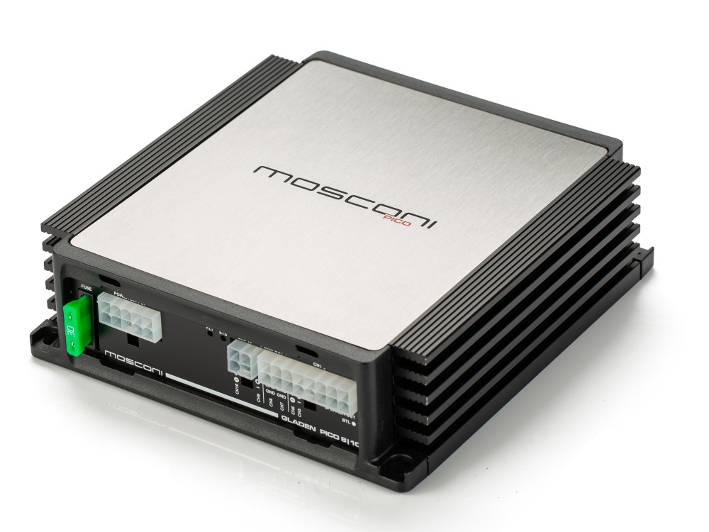 GLADEN Pico 8-10 DSP 4 csatornás erősítő DSP jelprocesszorral 4 csatornás autóhifi erősítő 1