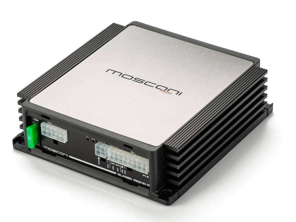 Gladen Pico 8-10 DSP 4 csatorn?s er?s?t? DSP jelprocesszorral 4 csatornás autóhifi erősítő 0