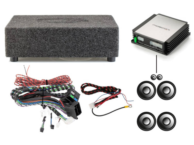Gladen Audio Soundup VW Plug and Play hangrendszer VW csoport autóihoz GA-SU-VAG-6CH-SUB VW autóspecifikus Hangszóró 0
