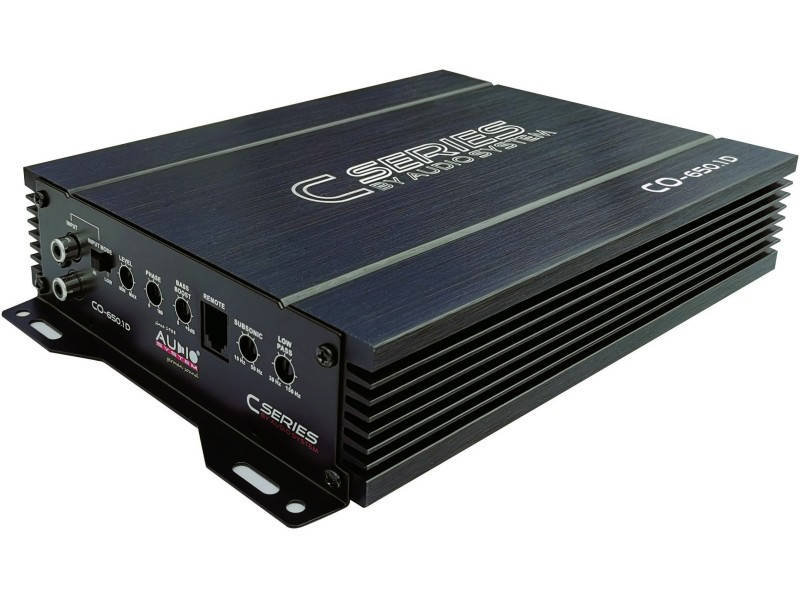 Audio System CO650.1D CO sz?ri?s 1 csatorn?s mon? D-oszt?ly? er?s?t? Mono autóerősítő 0