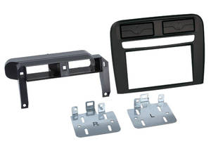  Fiat Grande Punto 2005-2010 fekete dupla DIN r?di? be?p?t? keret 381094-14-2 Autospecifikus rádiókeret 2DIN