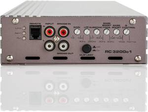Gladen Audio RC 3200c1 D-osztályú mono autóhifi erősítő Mono autóerősítő 4