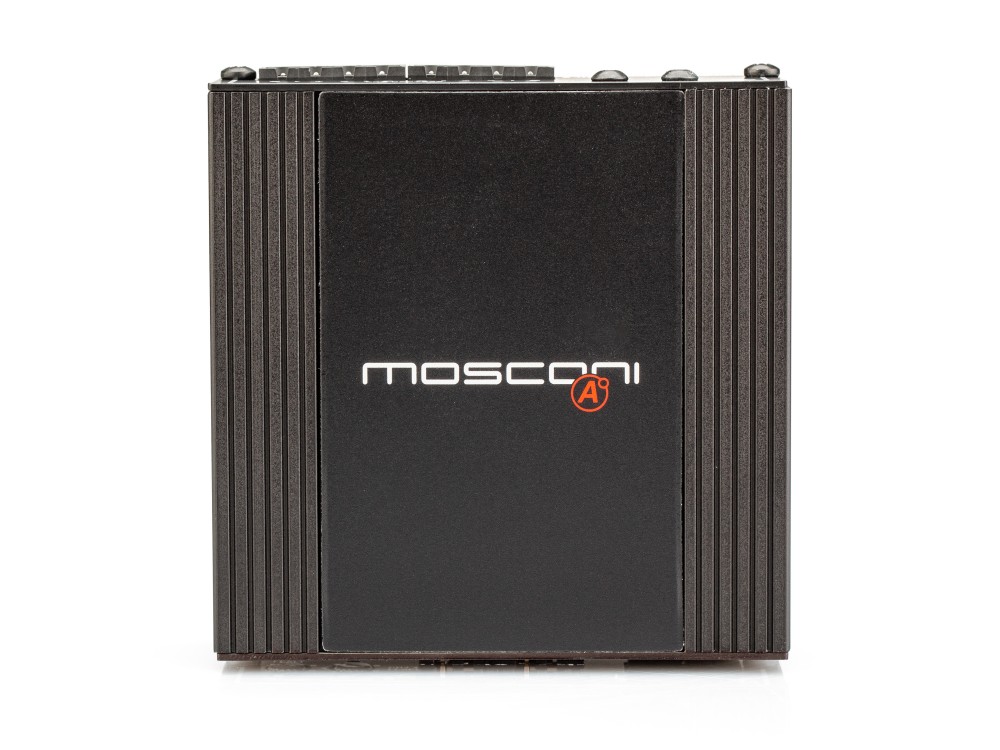 Mosconi Atomo 4 4-csatornás D-osztályú kisméretű autóhifi erősítő 4 csatornás autóhifi erősítő 6