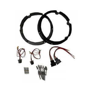  ACCESSOIRE VW 8 POUCES Hangszóró beépítő keret