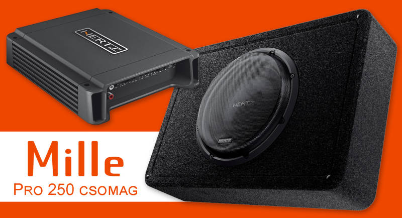 Hertz Mille Pro 250 csomag akciós autóhifi csomag 0