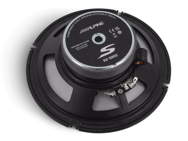 ALPINE S2-S80C 20 cm-es elsőszett 0