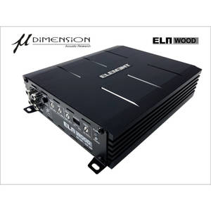 u-Dimension ELA WOOD 4 CH 4 csatornás autóhifi erősítő