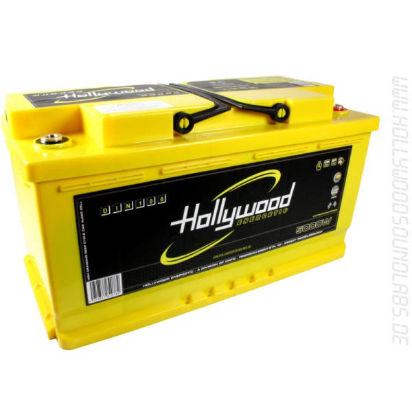Hollywood HE-0100 DIN Autóhifi akkumulátor 0