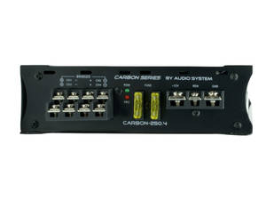 Audio System Carbon szériás 4 csatornás erősítő CARBON-250.4 4 csatornás autóhifi erősítő