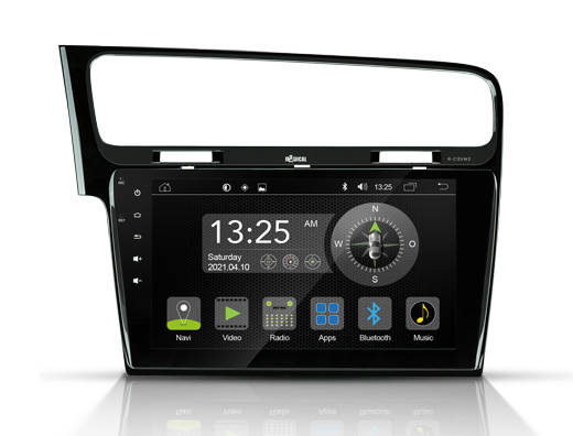 Radical R-C12VW2 VW Golf 7 Infotainment Android 10   ZENEC Autórádiók és kiegésszítők 0
