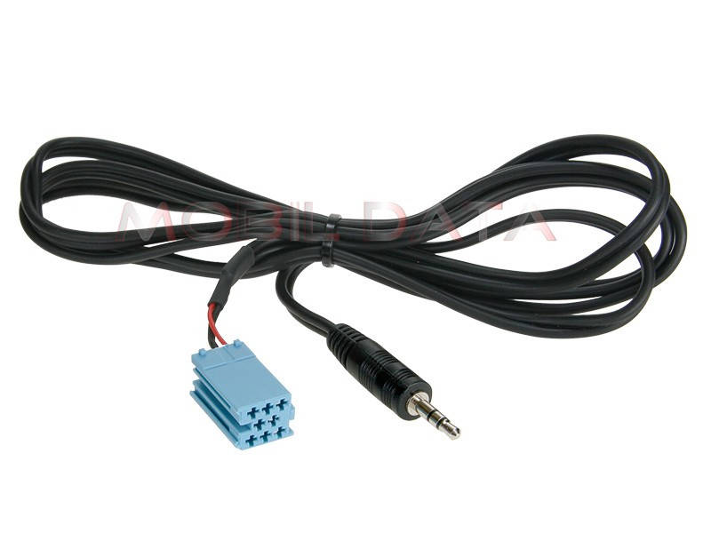 AUX-IN k?bel MiniISO - 3,5 mm Jack dug? Becker - Blaupunkt - Grundig - VDO 311490-05 Autospecifikus AUX adapter és Bluetoot egység 0