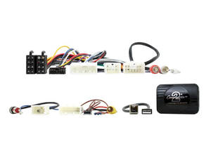  Toyota Avensis, Corolla, Hilux, RAV 4, Yaris, Auris, korm?nyt?vkapcsol? interface ?s kamera megtart? adapter CTSTY015.2 Connects2 kormánytávvezérlő interface