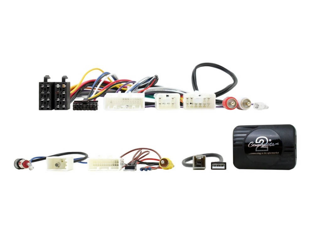 Toyota Avensis, Corolla, Hilux, RAV 4, Yaris, Auris, korm?nyt?vkapcsol? interface ?s kamera megtart? adapter CTSTY015.2 Connects2 kormánytávvezérlő interface 0