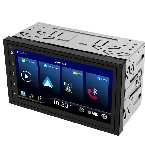 Aiwa ICD-820DAB Prémium autós multimédia Android Auto/Apple CarPlay/DAB+ 2 DIN méret 2din CD autórádió 0