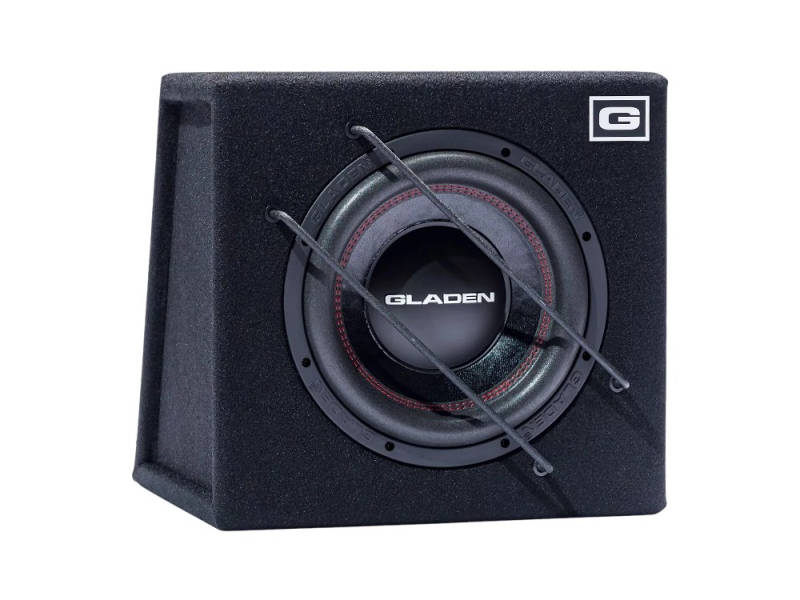 Gladen Audio RS-X10SB autóhifi subwoofer mélynyomó láda zárt mélyláda 0