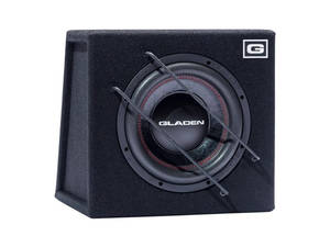 Gladen Audio RS-X10SB autóhifi subwoofer mélynyomó láda zárt mélyláda