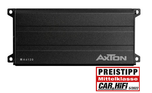 Axton A4120 4 csatornás autóhifi erősítő 0