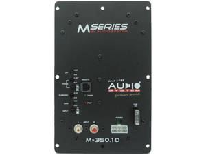 Audio System M-350.1MD MIKRO D oszt?ly? aut?hifi er?s?t? 1 csatorn?s mon? be?p?thet? Mono autóerősítő